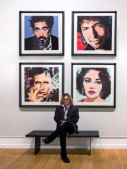 El actor siempre suele publicar fotografías junto a sus cuadros favoritos (Foto: Johnny Depp/ Instagram)
