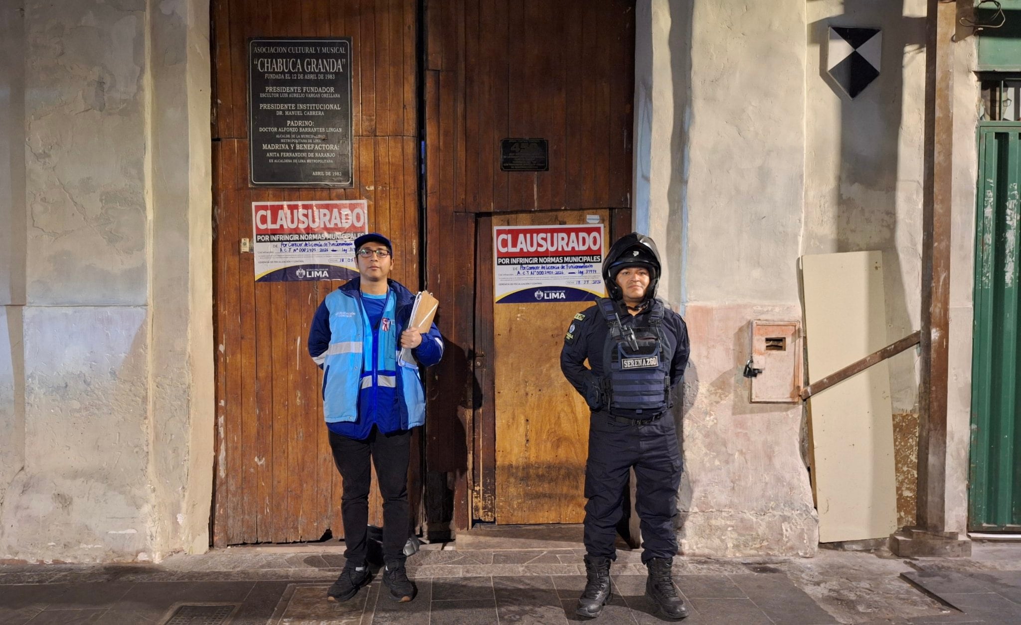 Autoridades procedieron a la clausura de este taller clandestino. (Municipalidad de Lima)