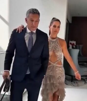 María Pía Copello y su esposo estuvieron en boda de Ale y Said