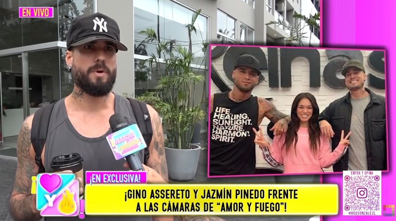 Gino Assereto asegura que Jazmín y Jota tienen carácter fuerte.