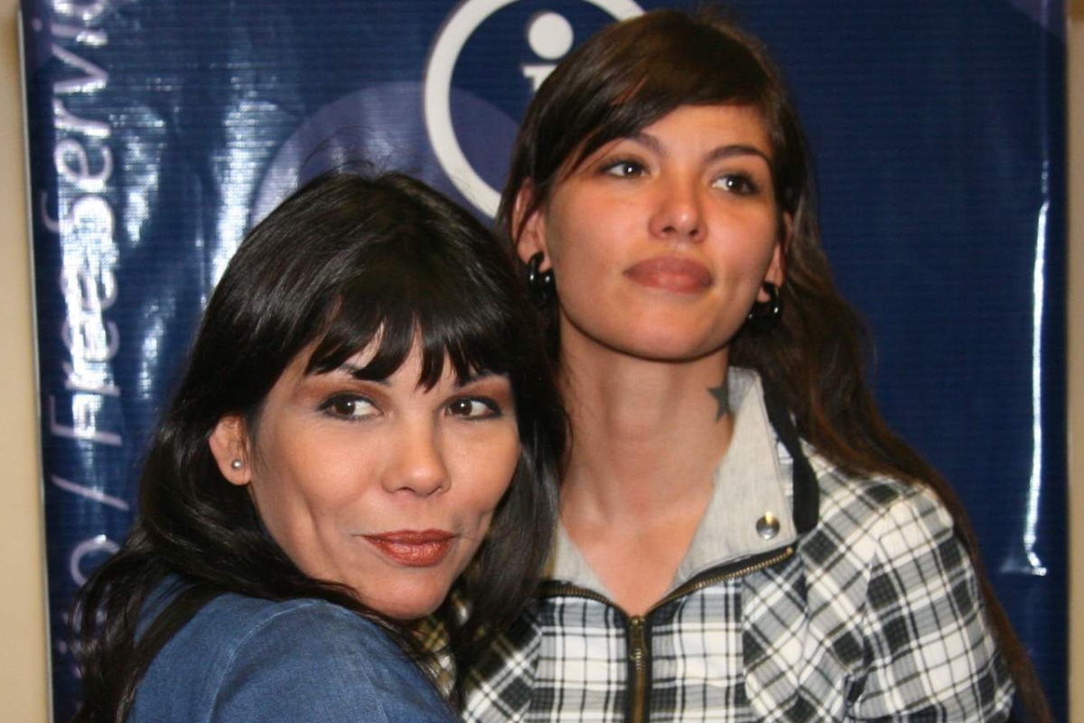 Angie Jibaja y su mamá Maggie Liza