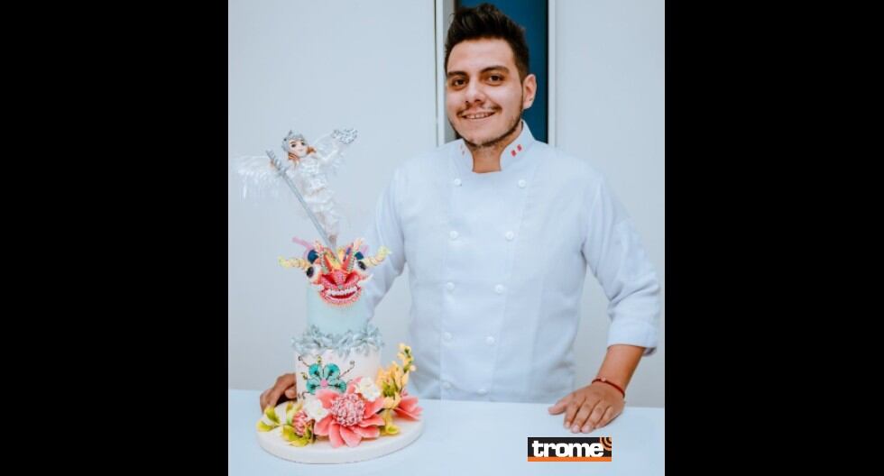 Huanuqueño Diego Chocano representará al Perú en el Mundial de Diseñadores de Pasteles, en Italia. Elaboró una de 'La Diablada puneña'. (JymVarillas)