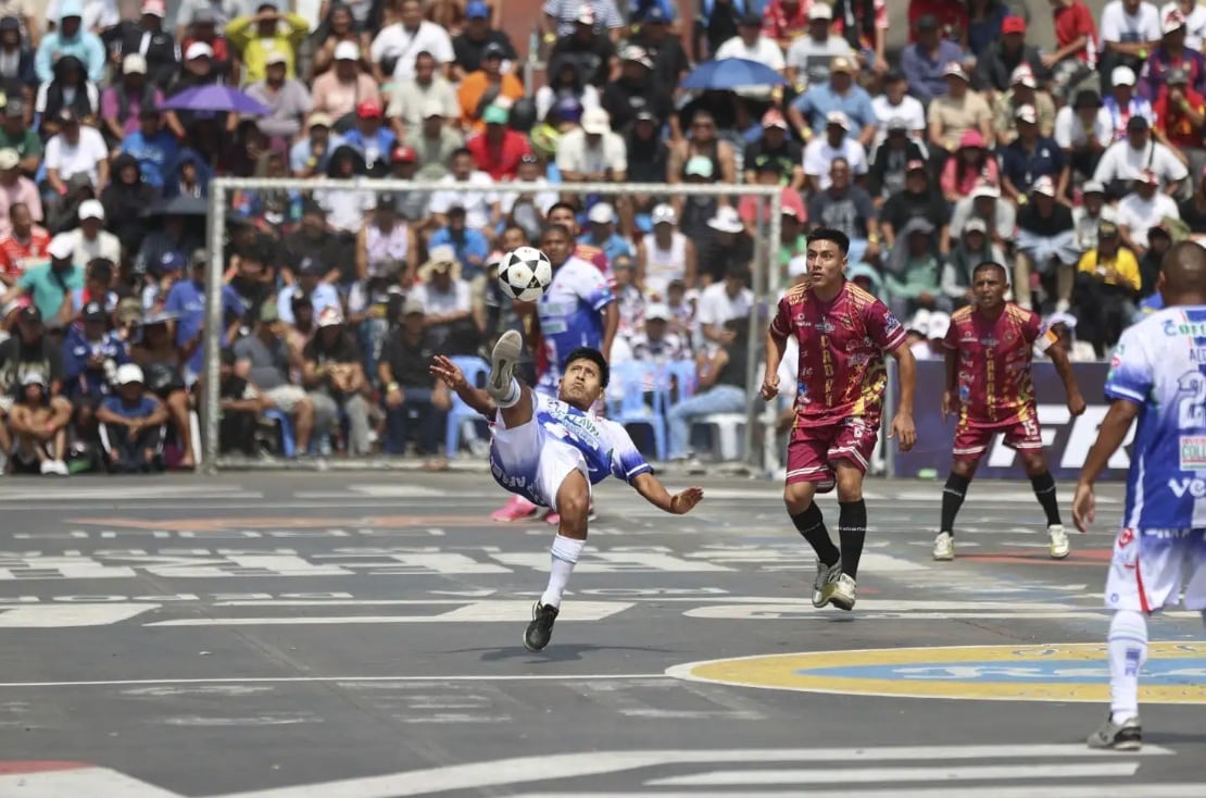 Con gran emoción se vivió otra jornada de El Mundialito de El Porvenir. (Foto: ANDINA/Jhonel Rodríguez Robles)