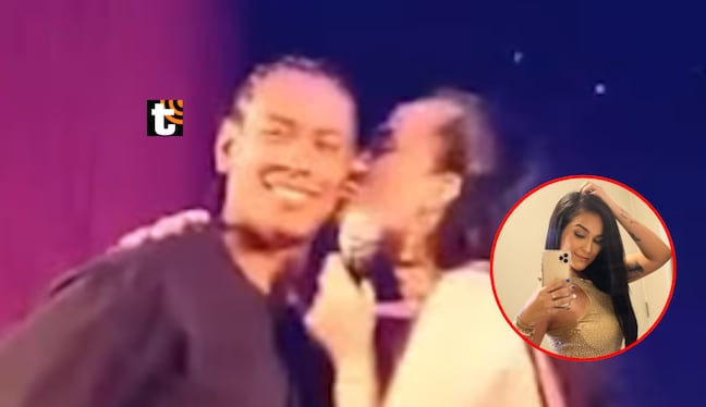 Daniela Darcourt y Waldir Felipa sorprenden en concierto con acercamiento.