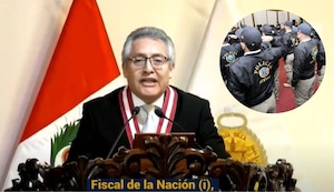 Fiscal de la Nación exige reponer a equipo policial especial de apoyo a Eficcop | VIDEO