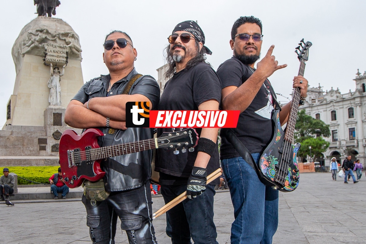 DCNfreno hace rock en las calles de Lima y es la sensación de TikTok. Foto: Fernando Sangama / Trome.