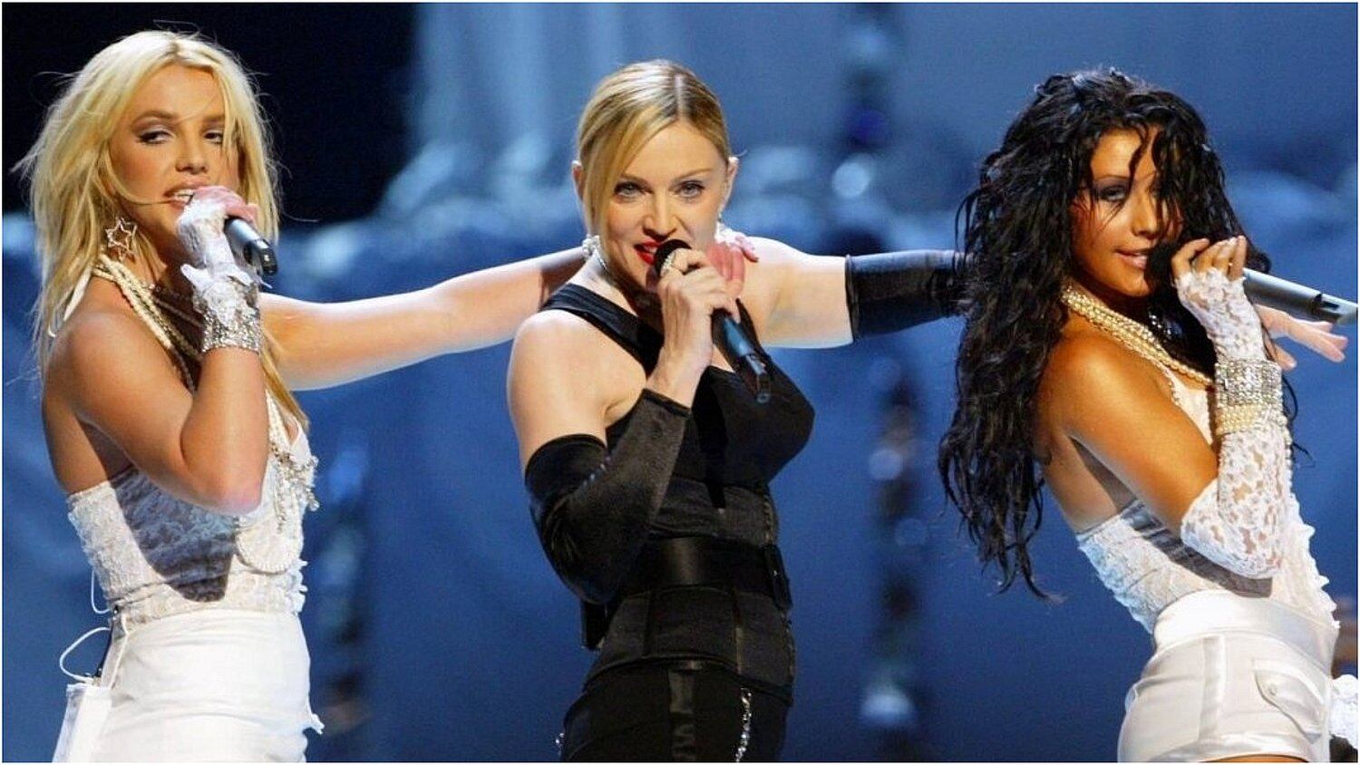 Christina Aguilera reveló detalles sobre el polémico beso entre Madonna y Britney Spears