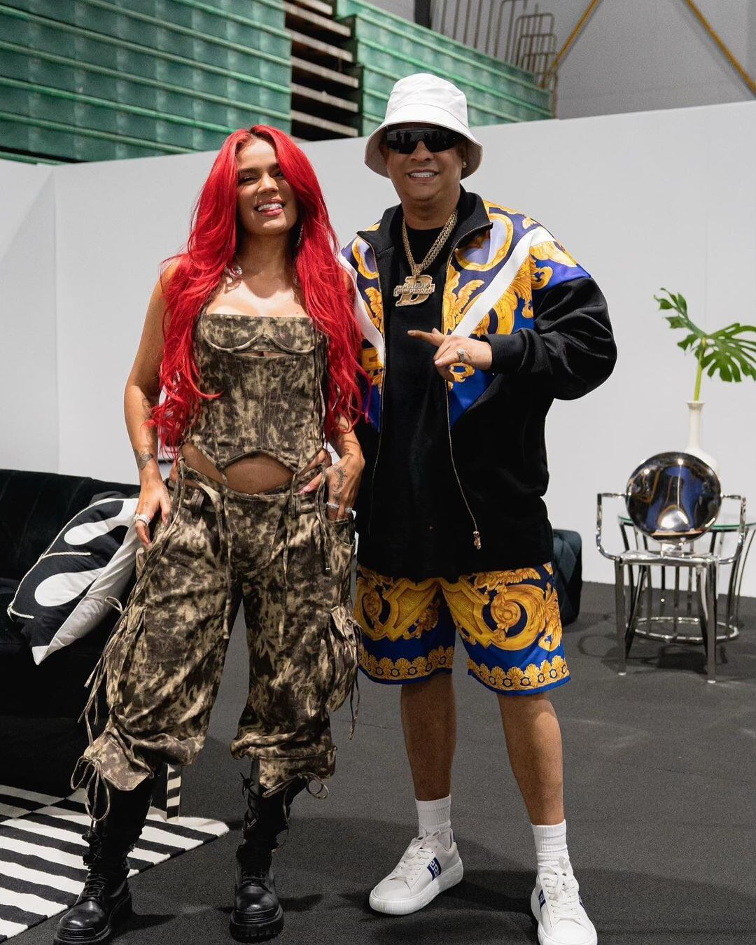 Maldy quiso tener un gran detalle con Karol G a modo de agradecimiento por invitarlo al concierto en Puerto Rico (Foto: Karol G/ Instagram)