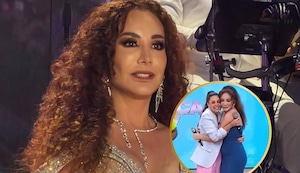 Rebeca y Janet protagonizan largo abrazo por cumple 52 de ‘La Rulitos’: “Muy agradecida por este equipo”