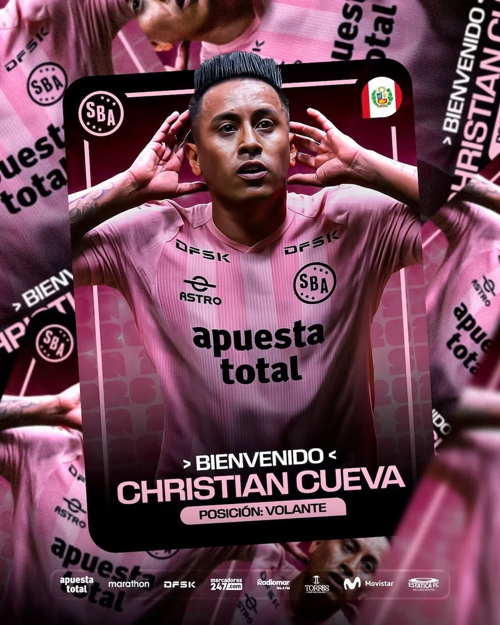 Sport Boys hizo oficial la llegada de Christian Cueva. Foto: Boys