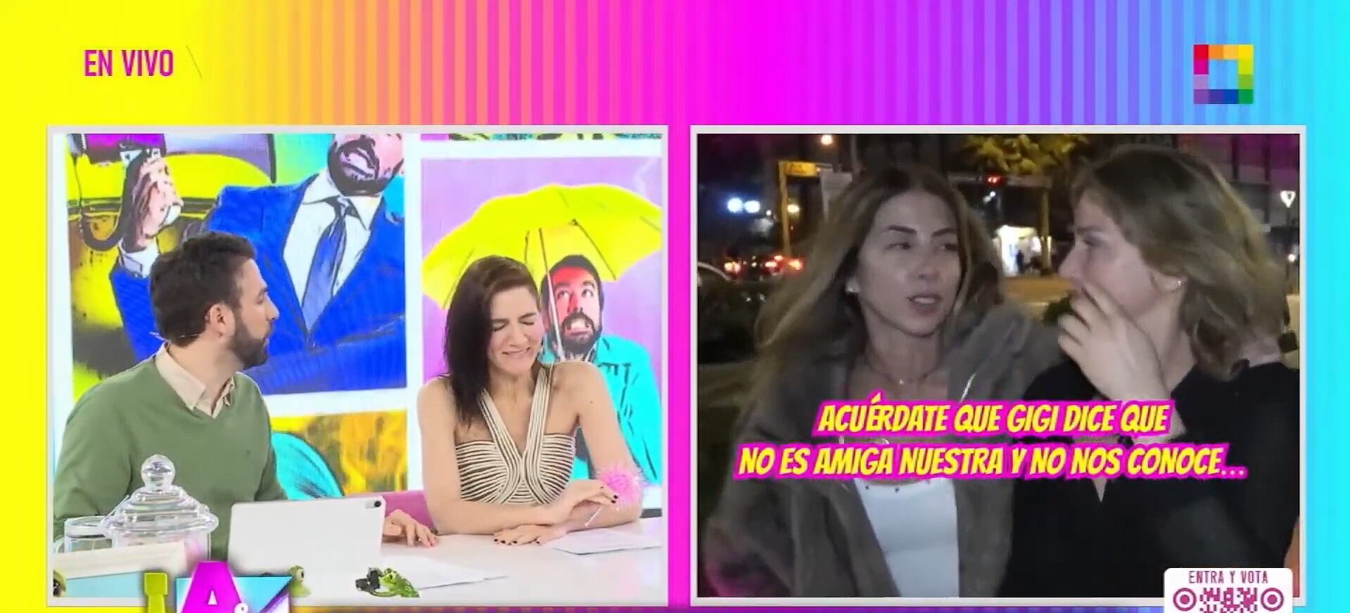 Conductor opina sobre las hermanas Cayo. (Fuente: Willax)