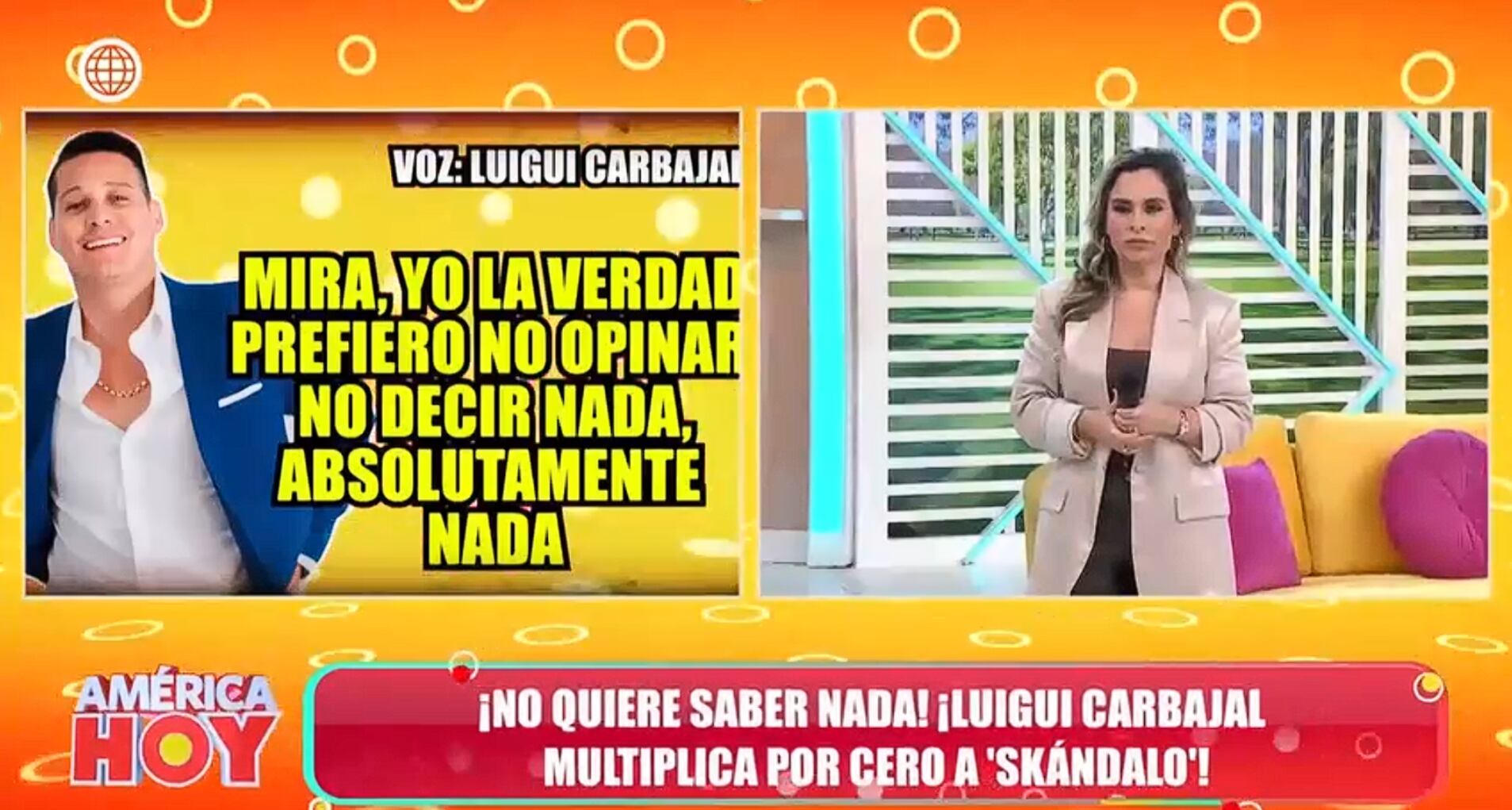 Cantante responde fuerte y claro a Roly Ortiz, tras disculpas públicas. (Foto: América hoy)