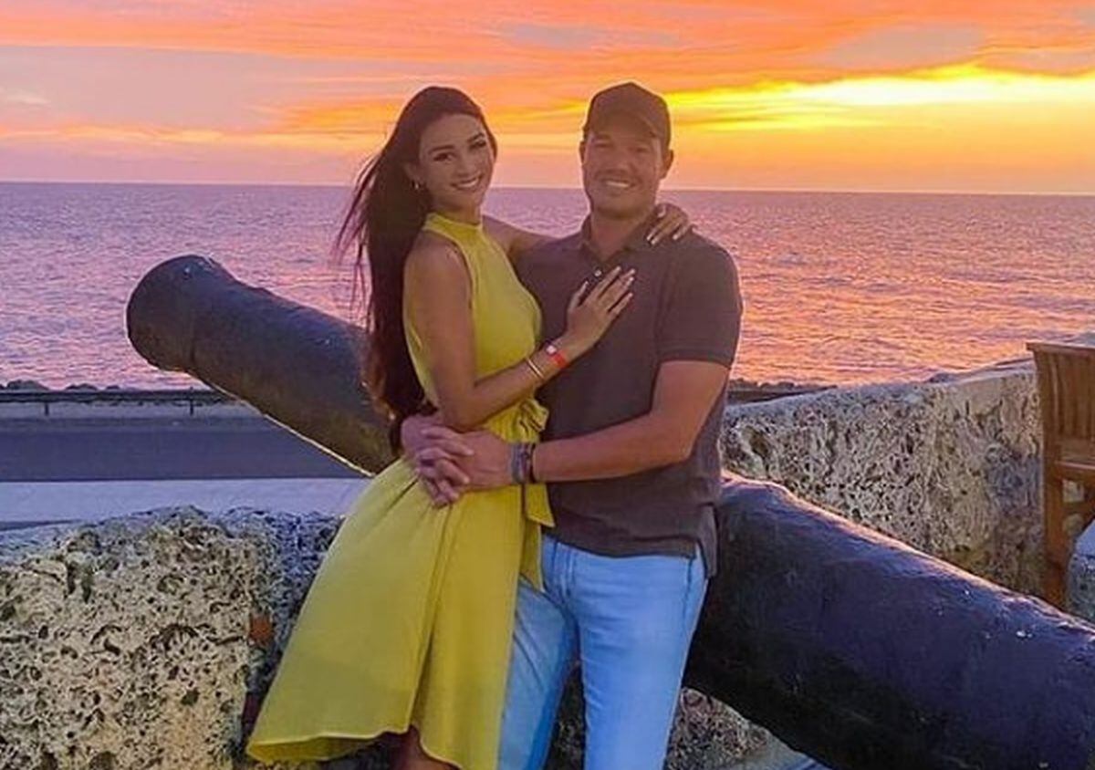 George Forsyth y su nueva pareja