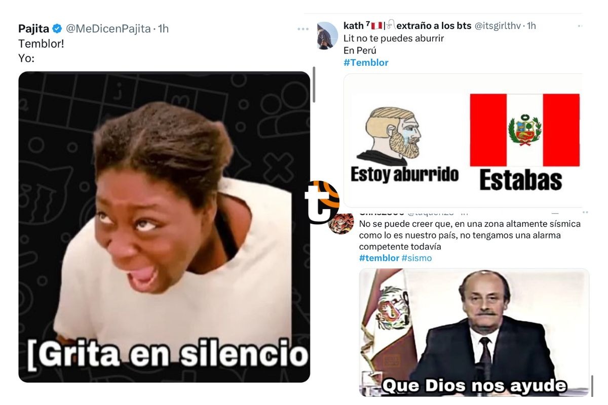 Trome| Memes del temblor en Lima del martes 23 de julio 2024 (Fotos: Twitter)