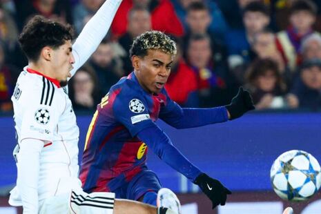 Lamine Yamal supera a Kylian Mbappé con este récord en Champions League
