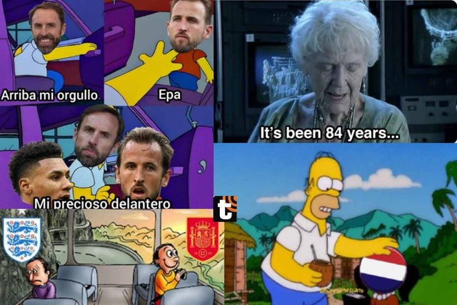 Disfruta de los mejores memes de Inglaterra vs. Países Bajos en la Eurocopa