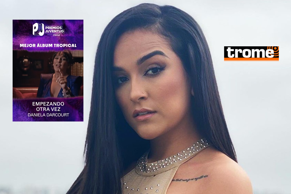 Daniela Darcourt se mostró contenta al saber sobre su nominación y agradeció a sus seguidores.