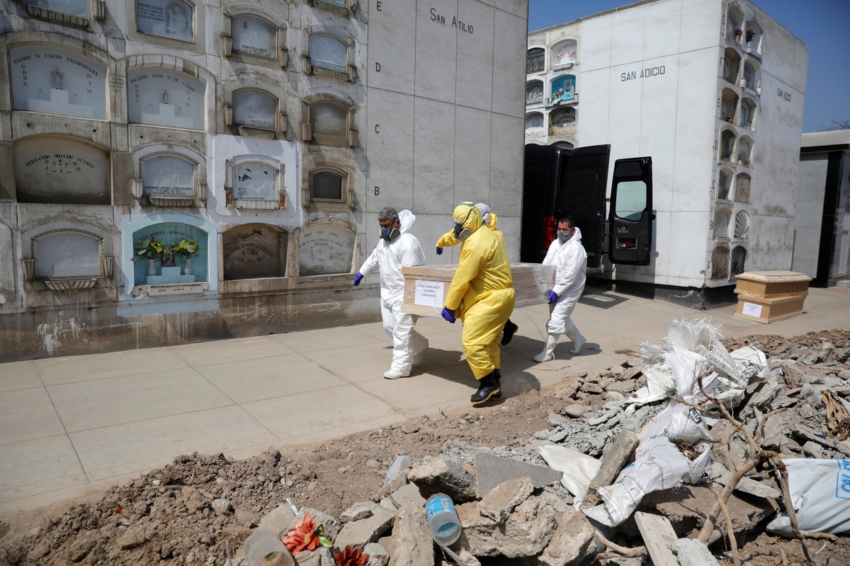 Sube a 4634 el número de fallecidos por Covid-19 en el país, 128 decesos en las últimas 24 horas | REUTERS | TROME