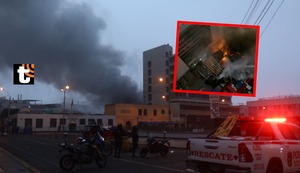 Incendio en Mesa Redonda: Siniestro consumió una galería del Jr. Andahuaylas