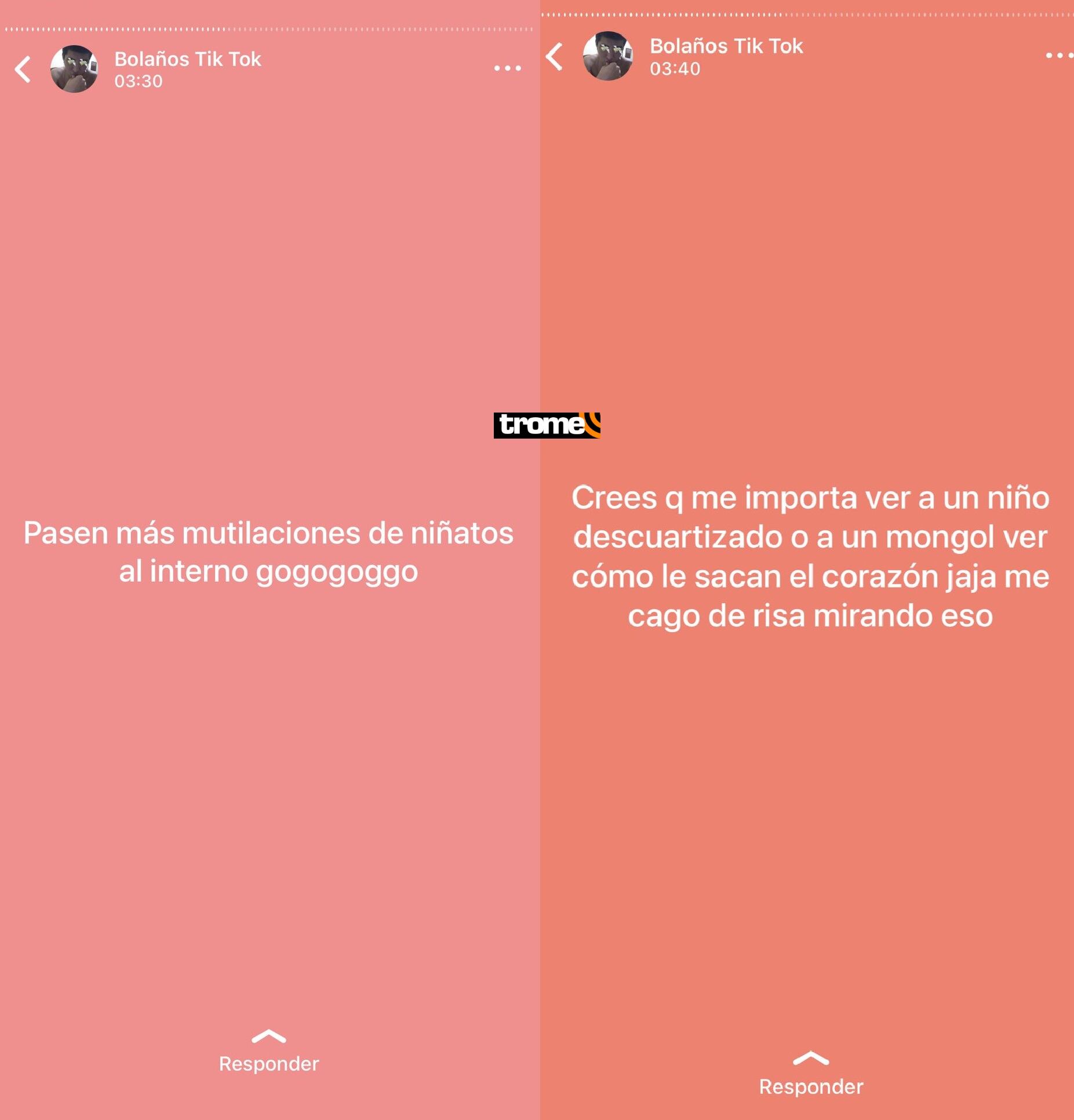 Denuncian a tiktoker peruano de audio viral ‘cómo es posible este suceso’