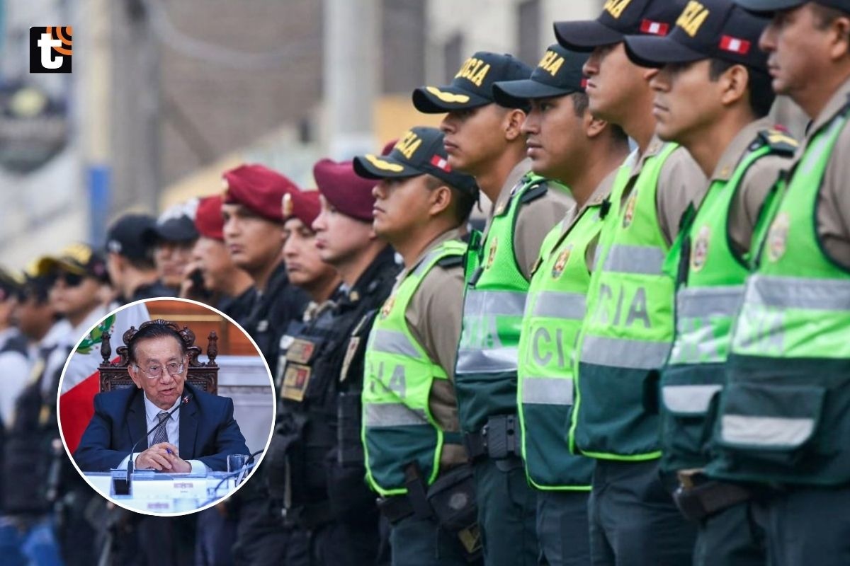 Ejecutivo aprueba graduación de policías ante crisis de seguridad.