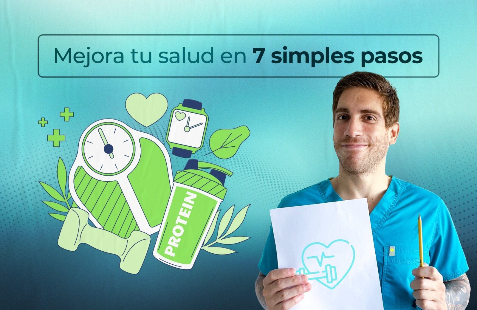 El Dr. Fit brinda consejos y programas para sus seguidores.