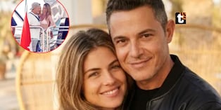 Stephanie Cayo y Alejandro Sanz disfrutan su romance en lujoso yate junto a los hijos del cantante.