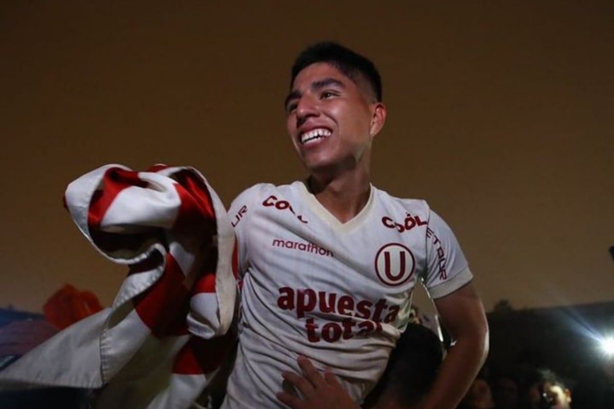 Piero Quispe regresa a Universitario después de dos temporadas y media. (@photo.gec)