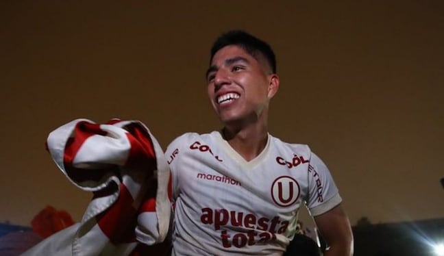 Piero Quispe regresa a Universitario después de dos temporadas y media. (@photo.gec)
