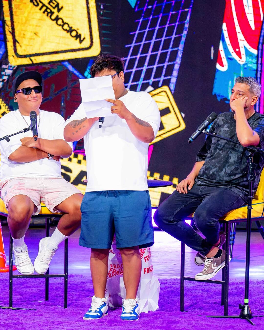 Joseph Argumedo, ‘El Cojo’. (@ricardoelcomediante)