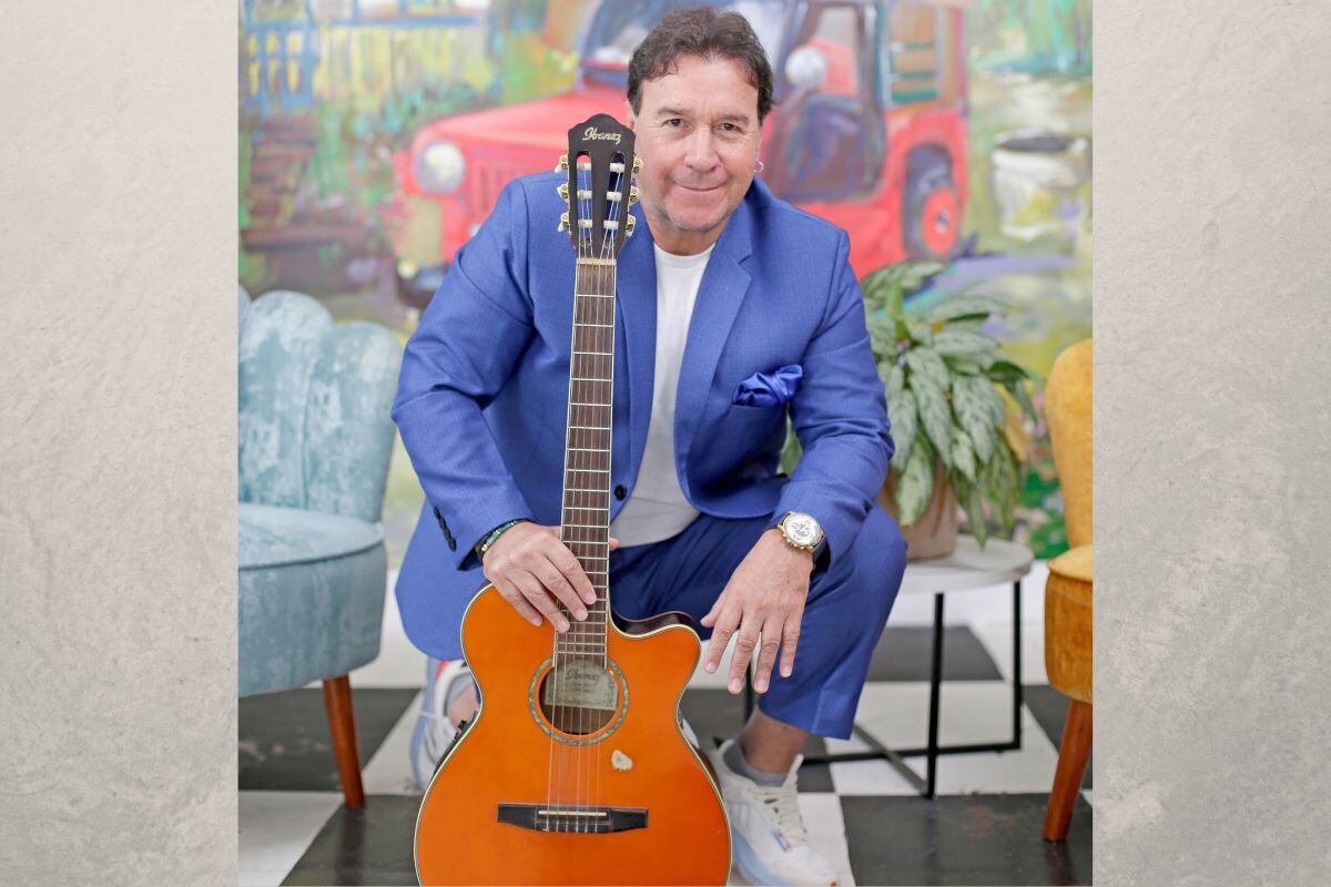 Cantante nacional rumbo a cumplir las cuatro décadas dedicadas a la música.