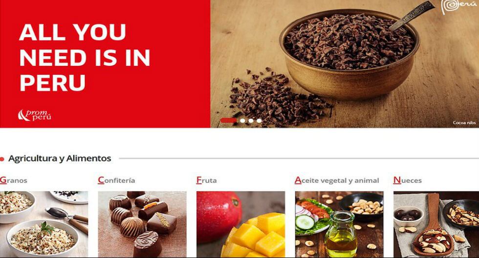 Mincetur y Promperú lanzaron Peru Marketplace , web que tiene cerca de 600 exportadores nacionales y más de 2 mil productos de calidad.