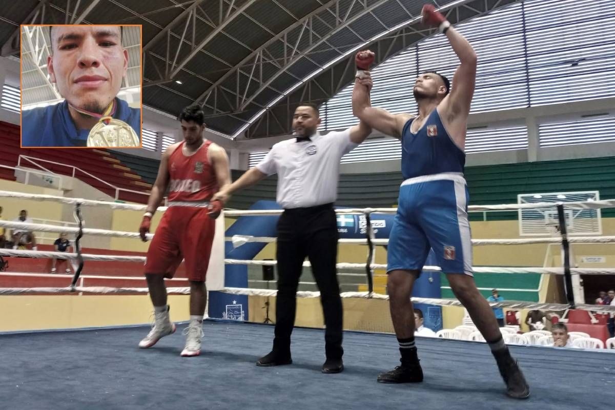 José María Lúcar se trajo para Perúla medlla de oro de la Copa del Pacífico.