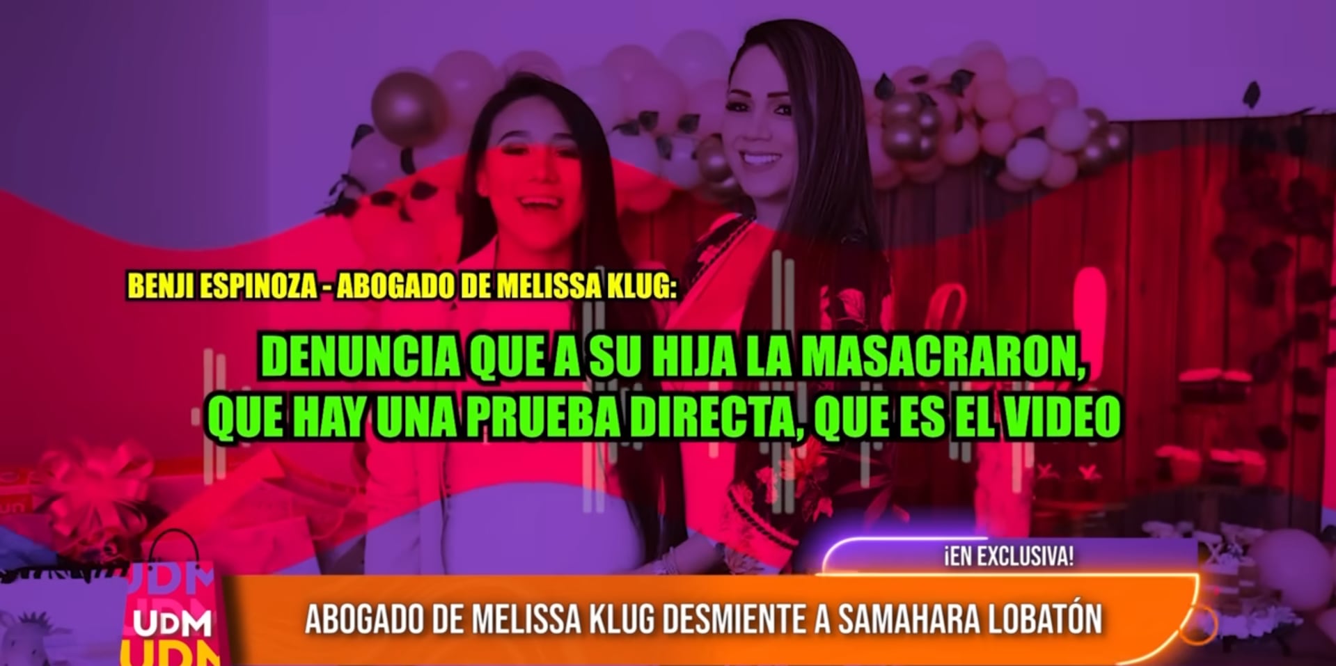 Abogado de la chalaca habla sobre la situación con Samahara Lobatón.