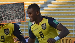 Mediocampista ecuatoriano Carlos Gruezo en el Estadio Monumental y sería el primer refuerzo de Universitario