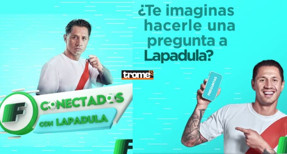Sigue el apoyo de los hinchas. Sale el concurso 'el 11 ideal de Lapadula'. (Compos. Isabel Medina / Trome)