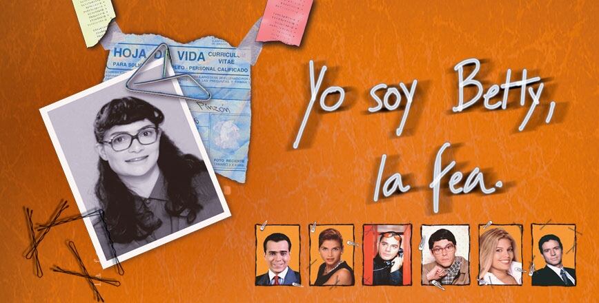 Cartel oficial de "Yo soy Betty, la fea" (Foto: RCN Televisión)