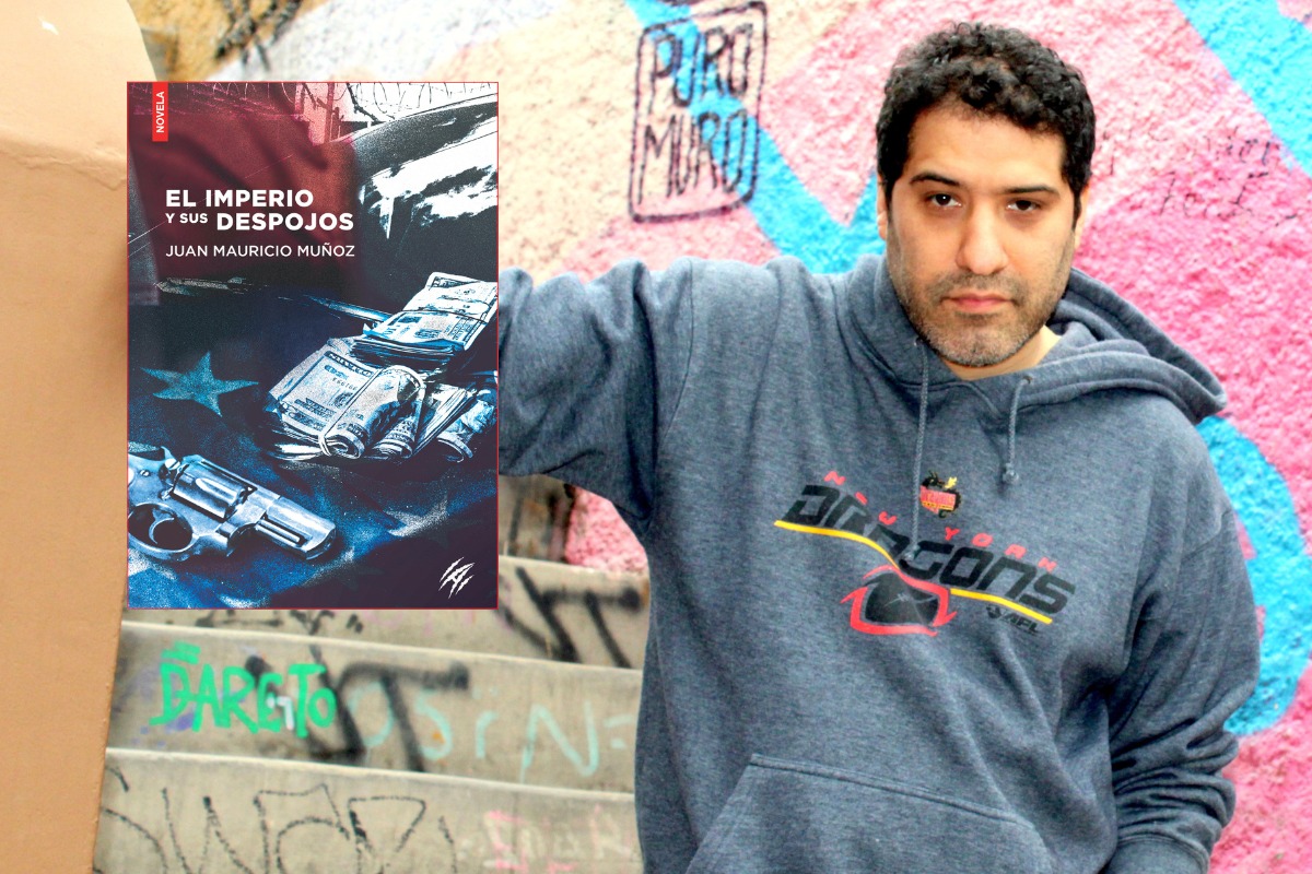 La editorial Animal de invierno publica El imperio y sus despojos, del escritor Juan Mauricio Muñoz