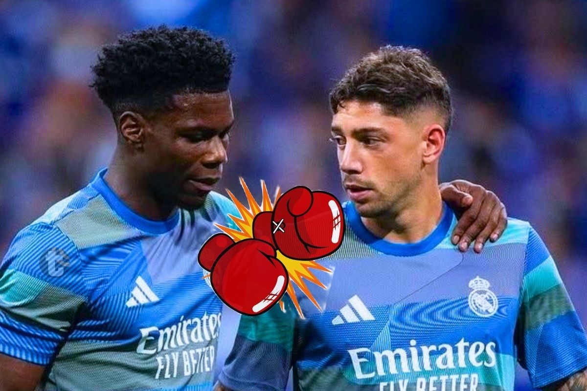 Federico Valverde habría llevado la peor parte de bronca con francés (Foto: @Marca)