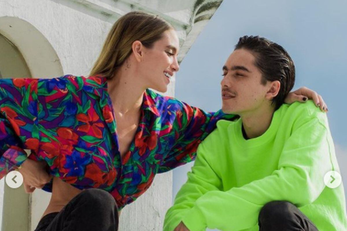 El hijo de Bárbara Mori junto a su nueva pareja, la modelo Raquel Chávez (Foto: Sergio Mayer Mori / Instagram)