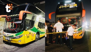 ¡Terror en la Panamericana y Puente Piedra! Balean dos buses de El Dorado con pasajeros a bordo y empresa suspende sus viajes