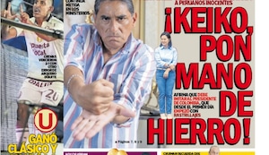 ¡KEIKO, PON MANO DE HIERRO!