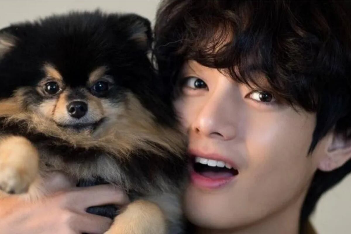 V es uno de las más jóvenes de BTS (Foto: @Ri_InTheSky / Twitter)