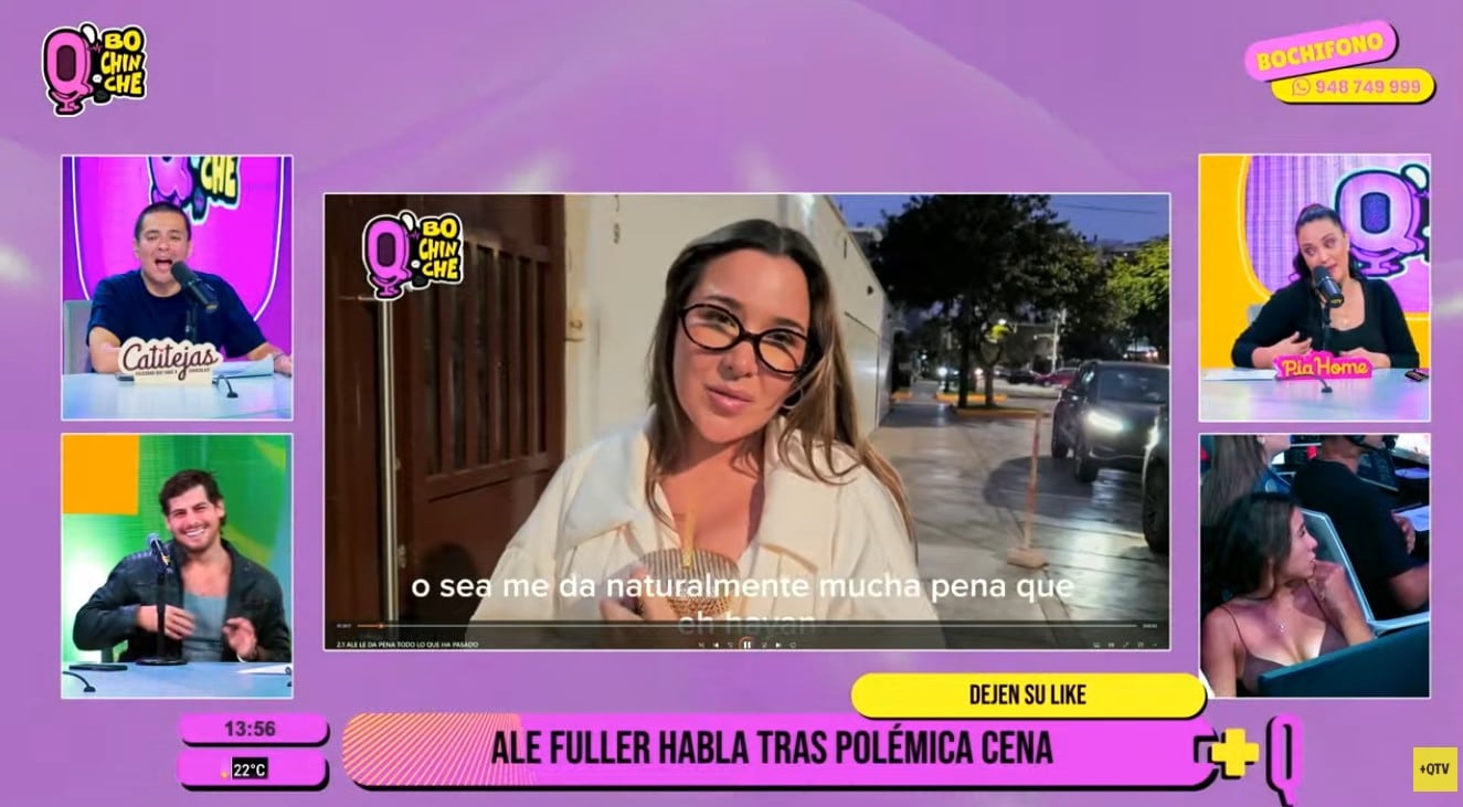 Ale Fuller lamenta la pelea entre Shirley Arica y Samahara Lobatón.