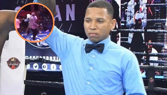 TROME | Fanáticos golpean a referí de boxeo en Repúblico Dominicana (Shuan Boxing/ Salvador Rodríguez / ESPN)