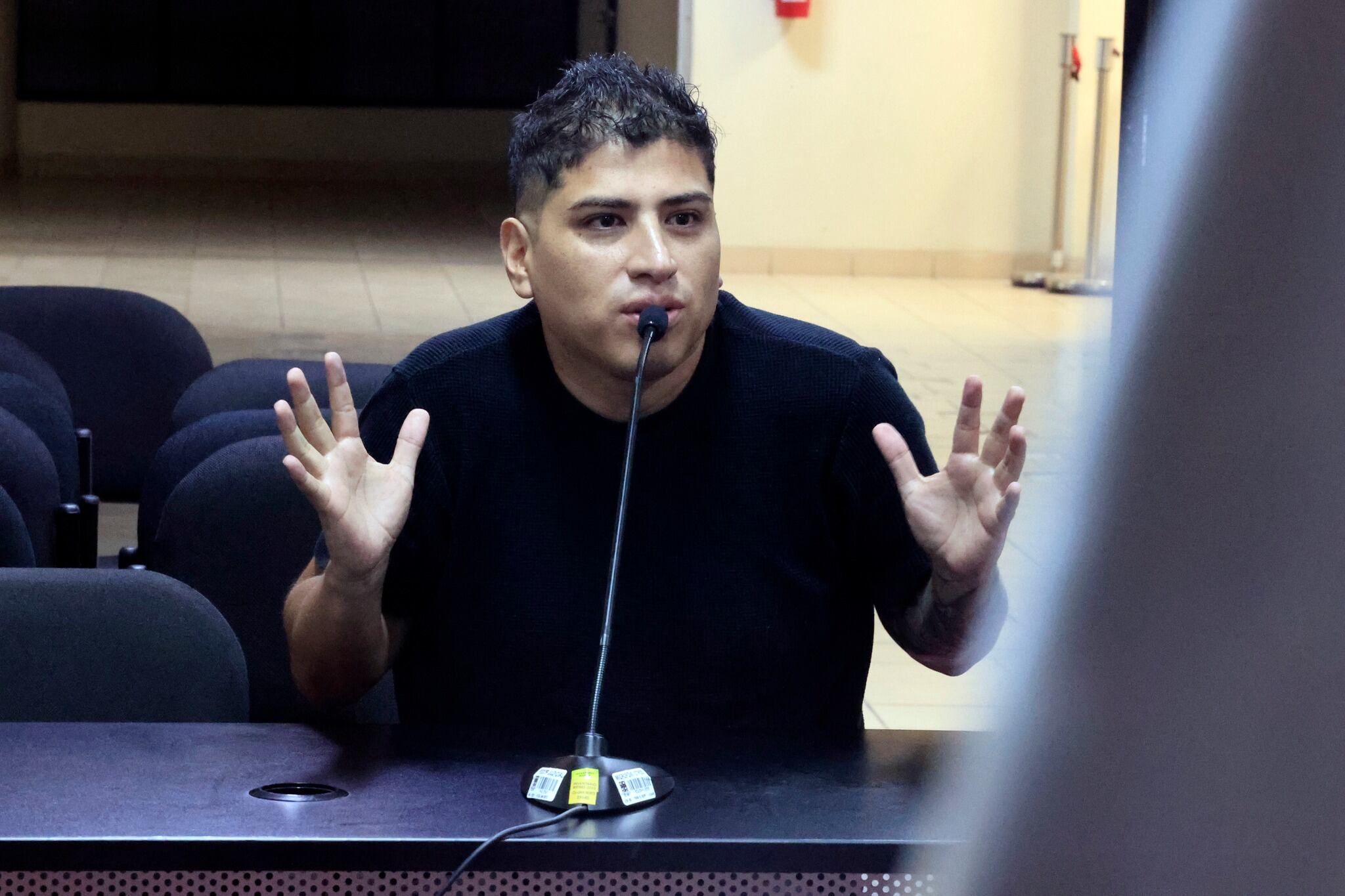 Audiencia de John Kelvin. Foto: Corte Superior de Justicia de Lima Norte