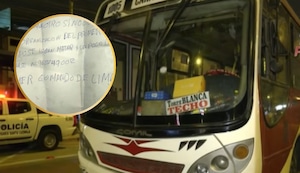 Chofer se salva de morir tras ataque de sicario que se hizo pasar como pasajero en Comas: “No se dejen matar por plata”, dice carta extorsiva