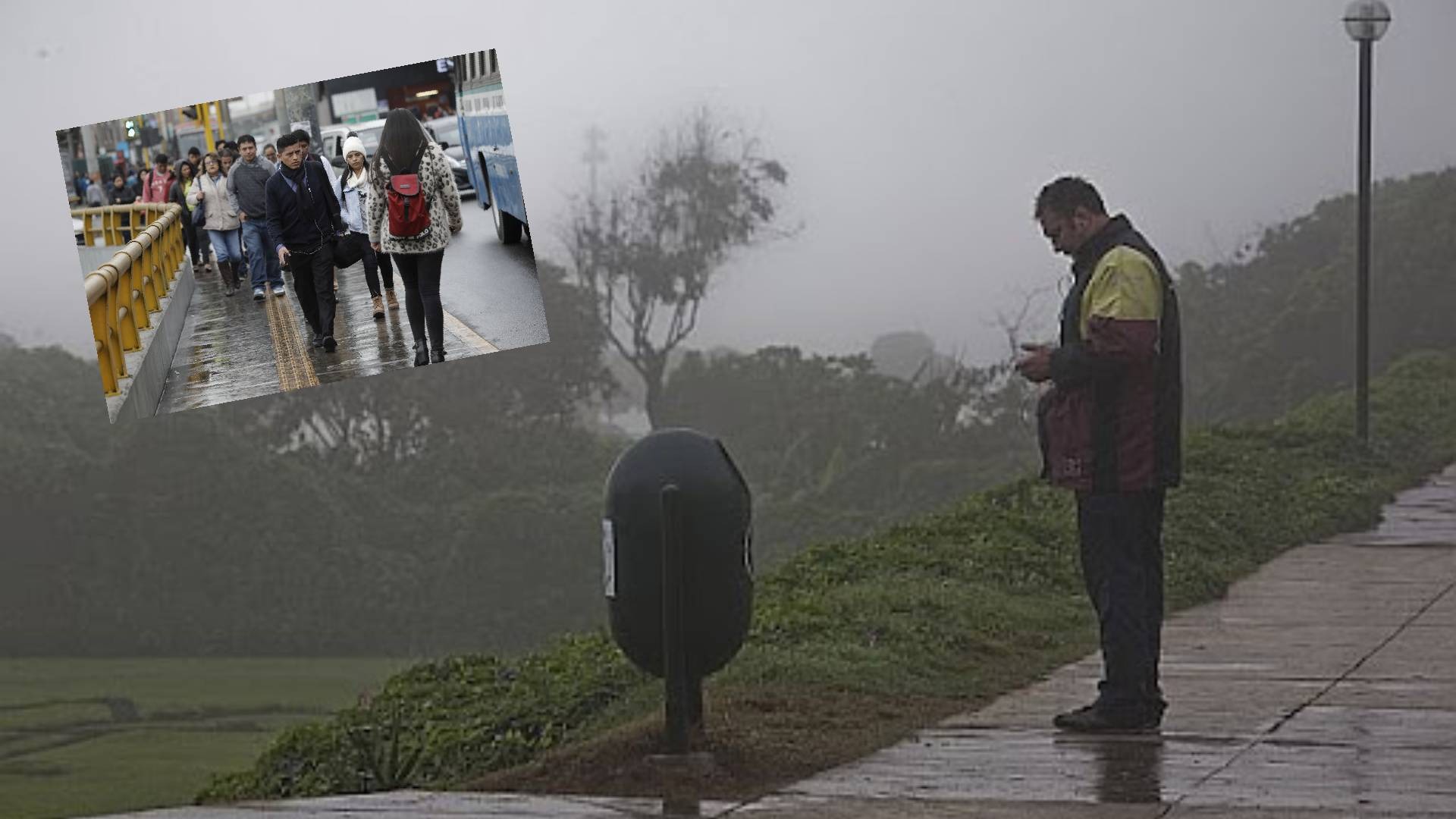 Lima tuvo el día más frío en lo que va del año.