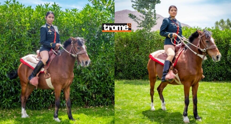 Reina de Belleza Policial se realizó en Arequipa y tuvo 16 candidatas. Suboficial Jaely Morales ganó la corona. (Tito Paz / Isabel Medina / Trome Compos.)