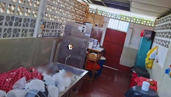 TROME | Morgue conserva cadáveres con hielo por falta de sistema de refrigeración. Video: ATV